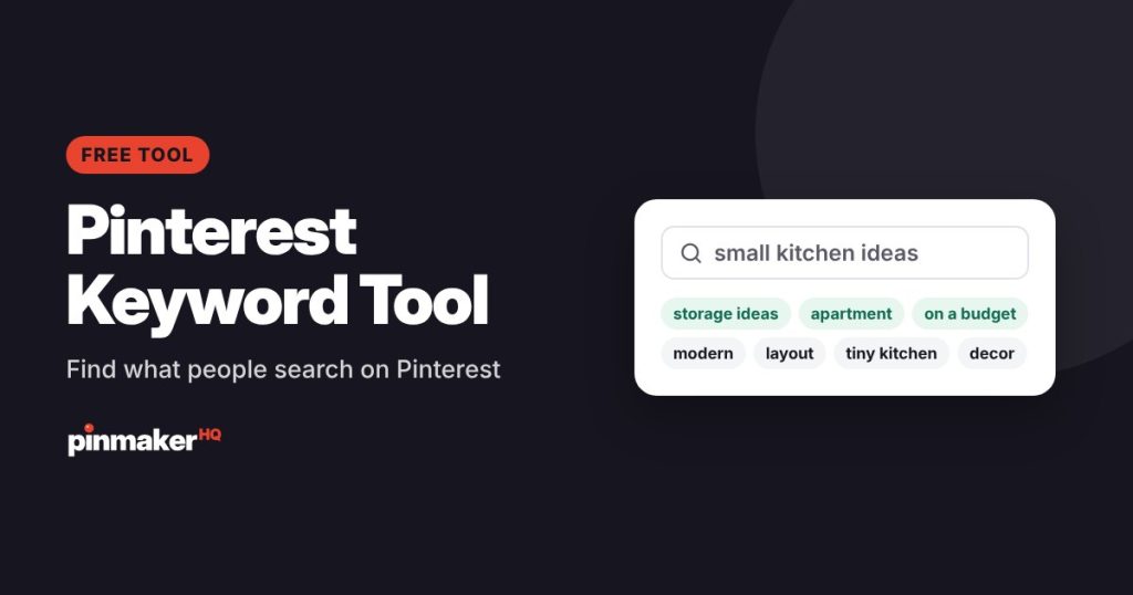 Pinterest Keyword Tool: Find what people search on Pinterest